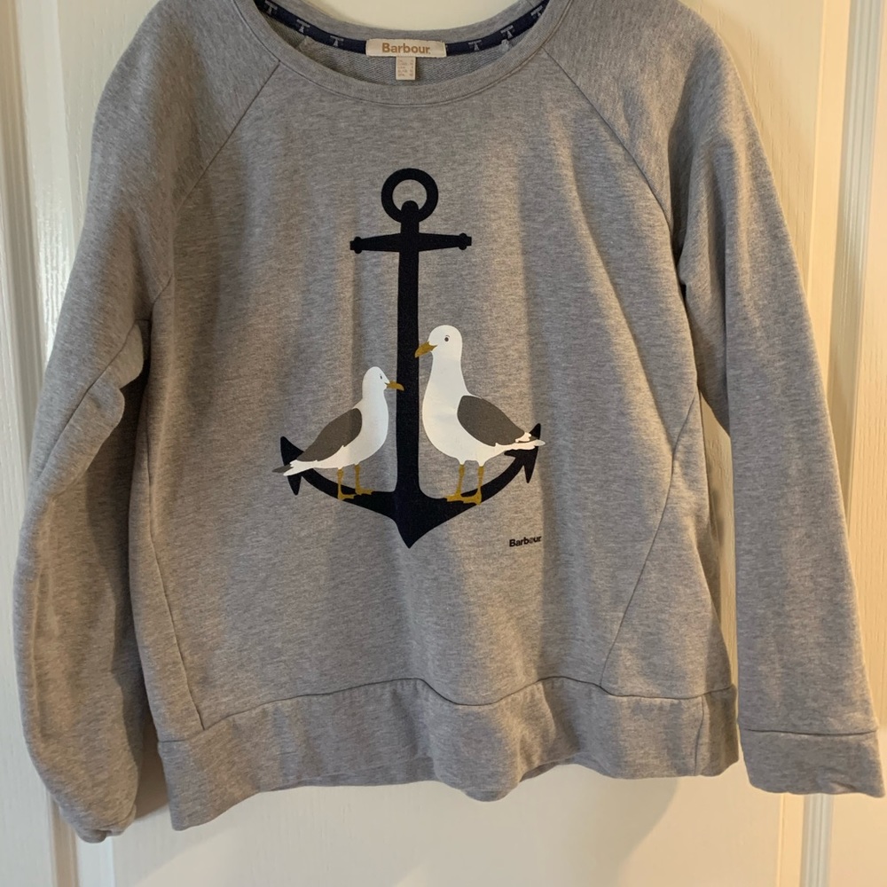 US Size 8/ UK size 12 womens Barbour Sweatshirt